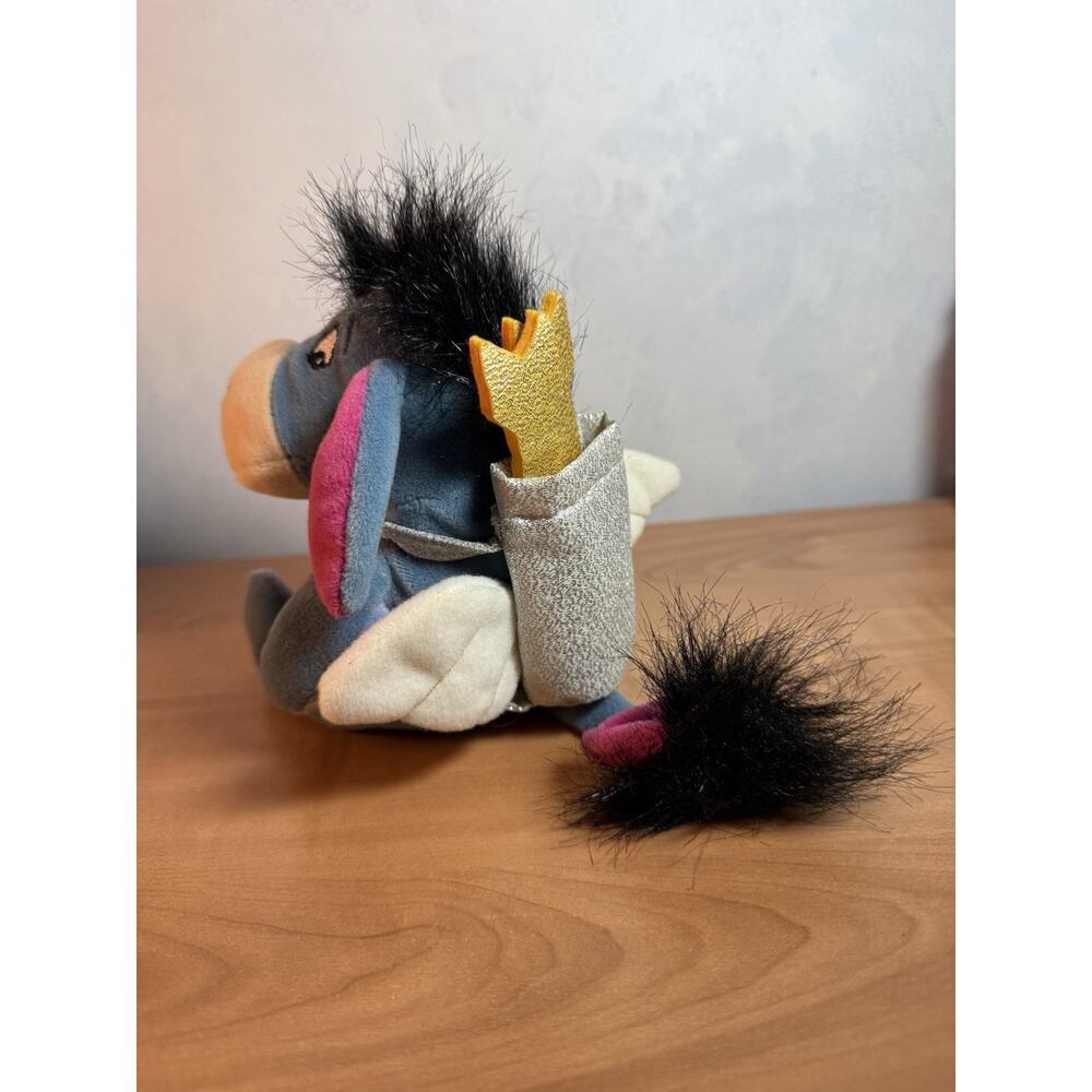 NWT CUPID EEYORE 8" Bean Bag Plush - Disney Store - Winnie the Pooh - Picture 3 of 7